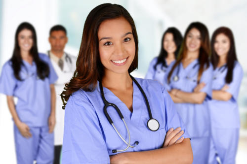 Dove Care professional visiting caregivers